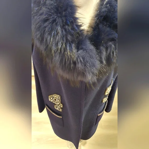 Spring wool coat - Picture 2 of 5